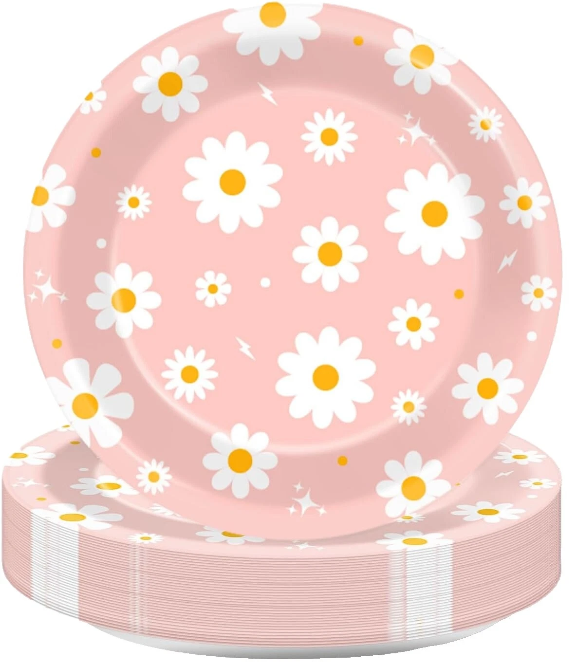 Floral Paper Party Plates