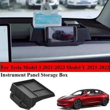 For Tesla Model 3 Model Y 2024 ETC Dashboard Silicone Tray Storage Box
