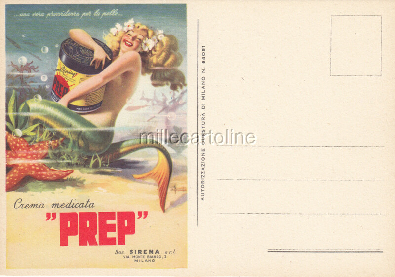 * Crema "PREP" Soc. Sirena Milano 1959 Giro Ciclismo - Ferrante