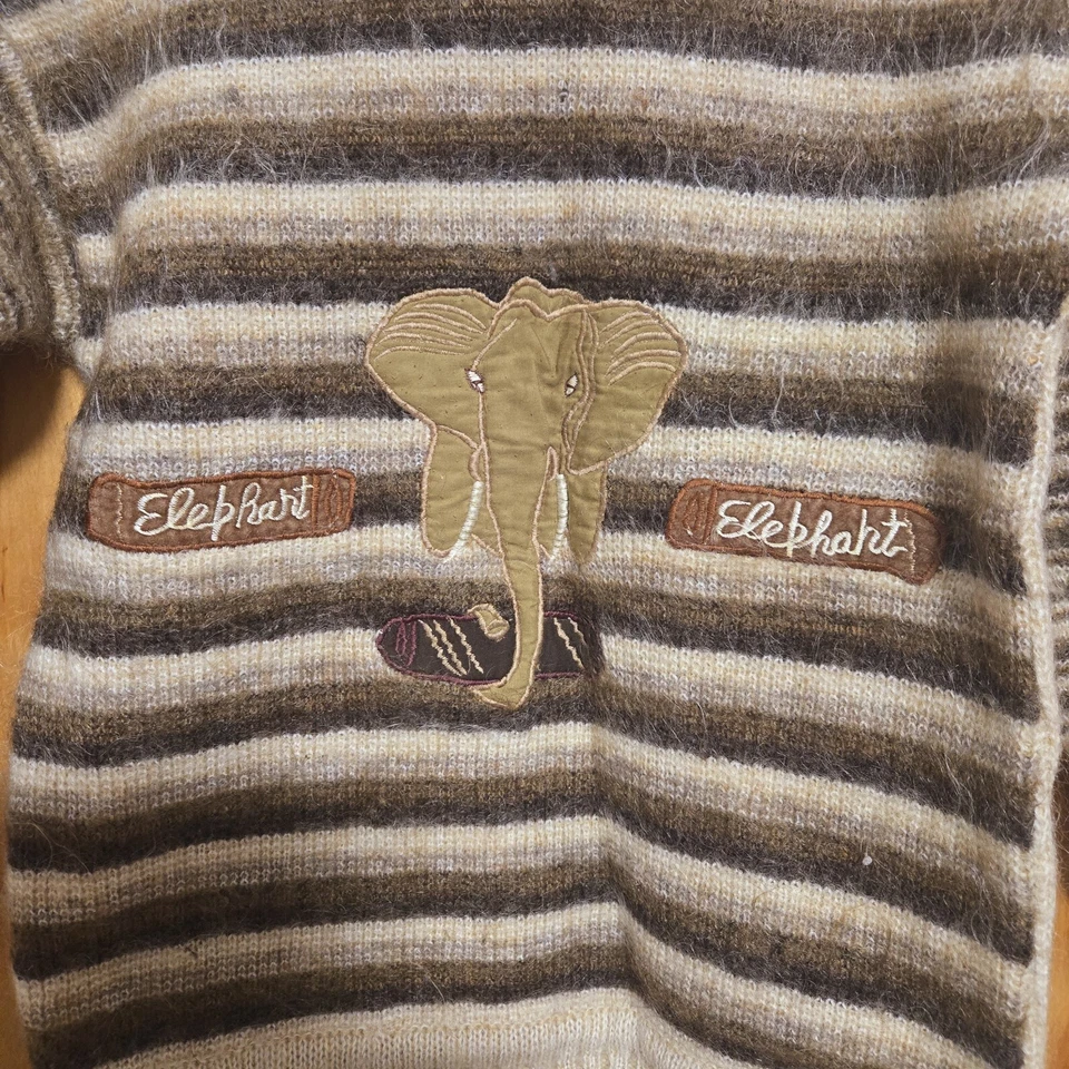 ELEPHANT ANGORA UNISEX KIDS SWEATER — 第 3/4 张图片
