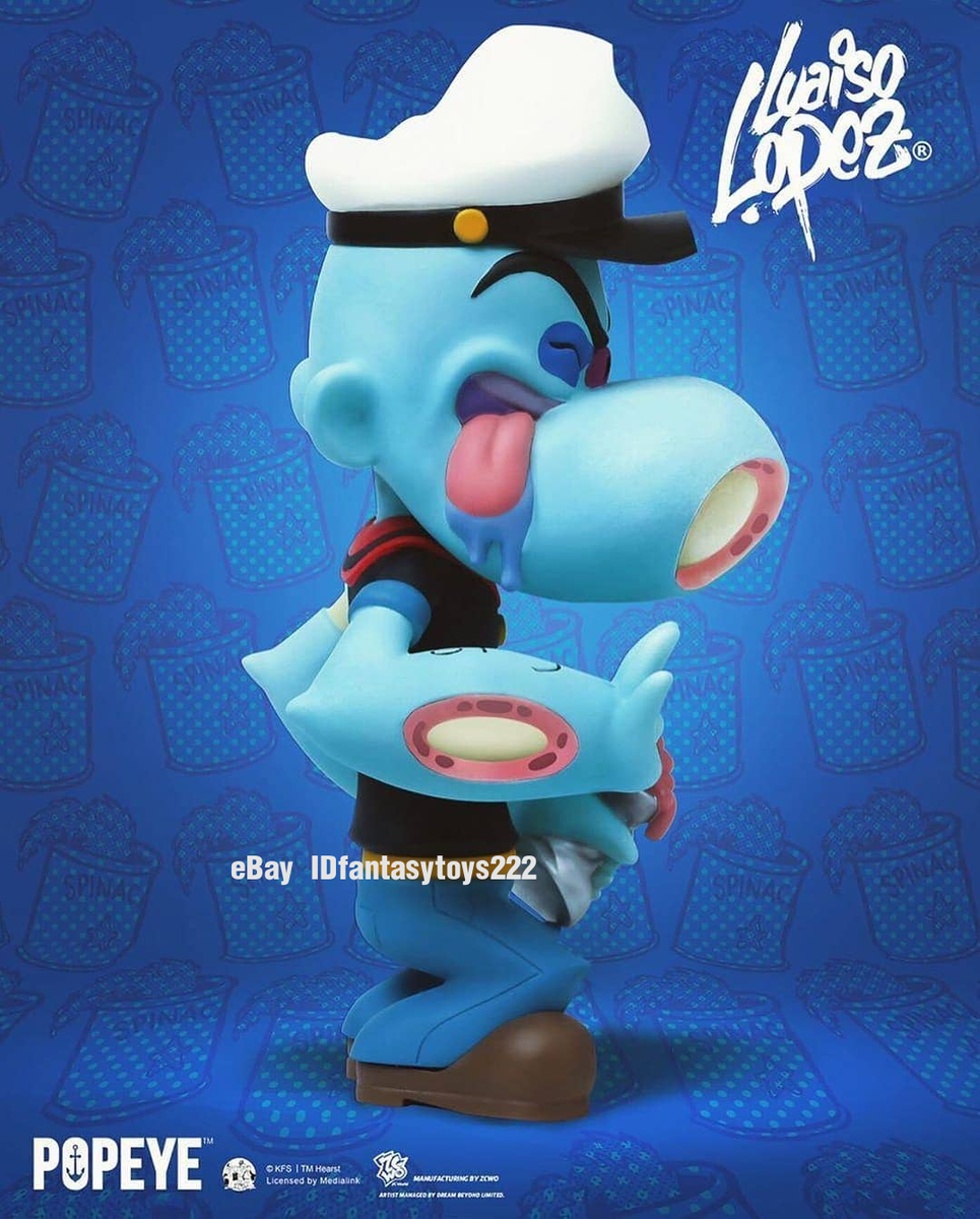 ZCWO X Luaiso Loprz Zombie Popeye ポパイ ZCWO X Luaiso Loprz Zombie Popeye 90th Anniversary