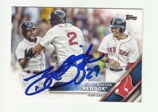 Boston Red Sox  BRAD ZIEGLER  Signed 2016 Topps Card #463