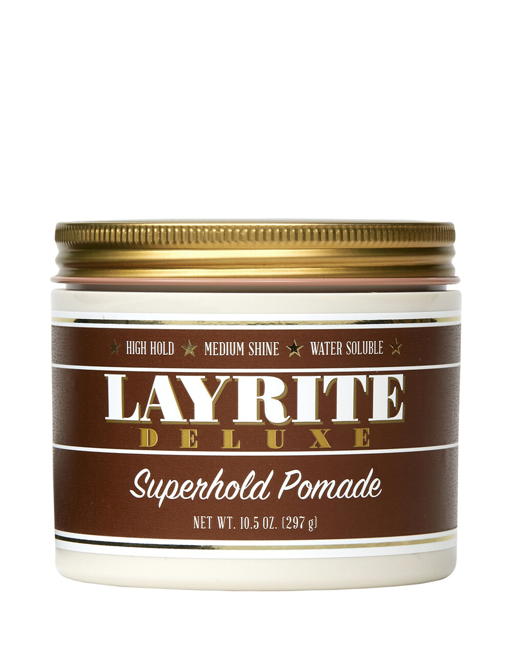 Layrite Superhold Pomade XL Mens Super Hold Hair Styling Product 297g / 10.5oz