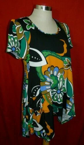 Viscose Dresses Plus Multicoloured