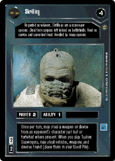 Skrilling x4 Star Wars CCG Jabba's Palace NM swccg | eBay