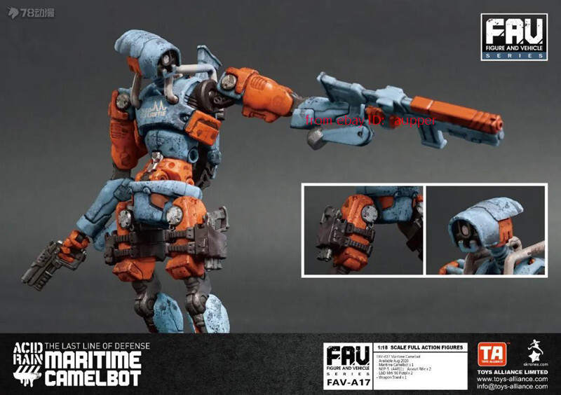 Acid Rain World 1/18 Fav-A17 Maritime Camelbot Neo Atlantis Action