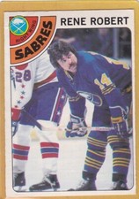 1978-79 O PEE CHEE HOCKEY RENE ROBERT #188 SABRES VGEX *A10115