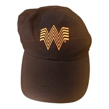 Whataburger Crew Cap Black/Orange Strap One Size Style T806MBLKWB RN 122757 Osfa
