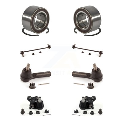 Front Wheel Bearing Lower Ball Joint Outer Tie Rod Link Kit (8Pc) For Honda CR-V