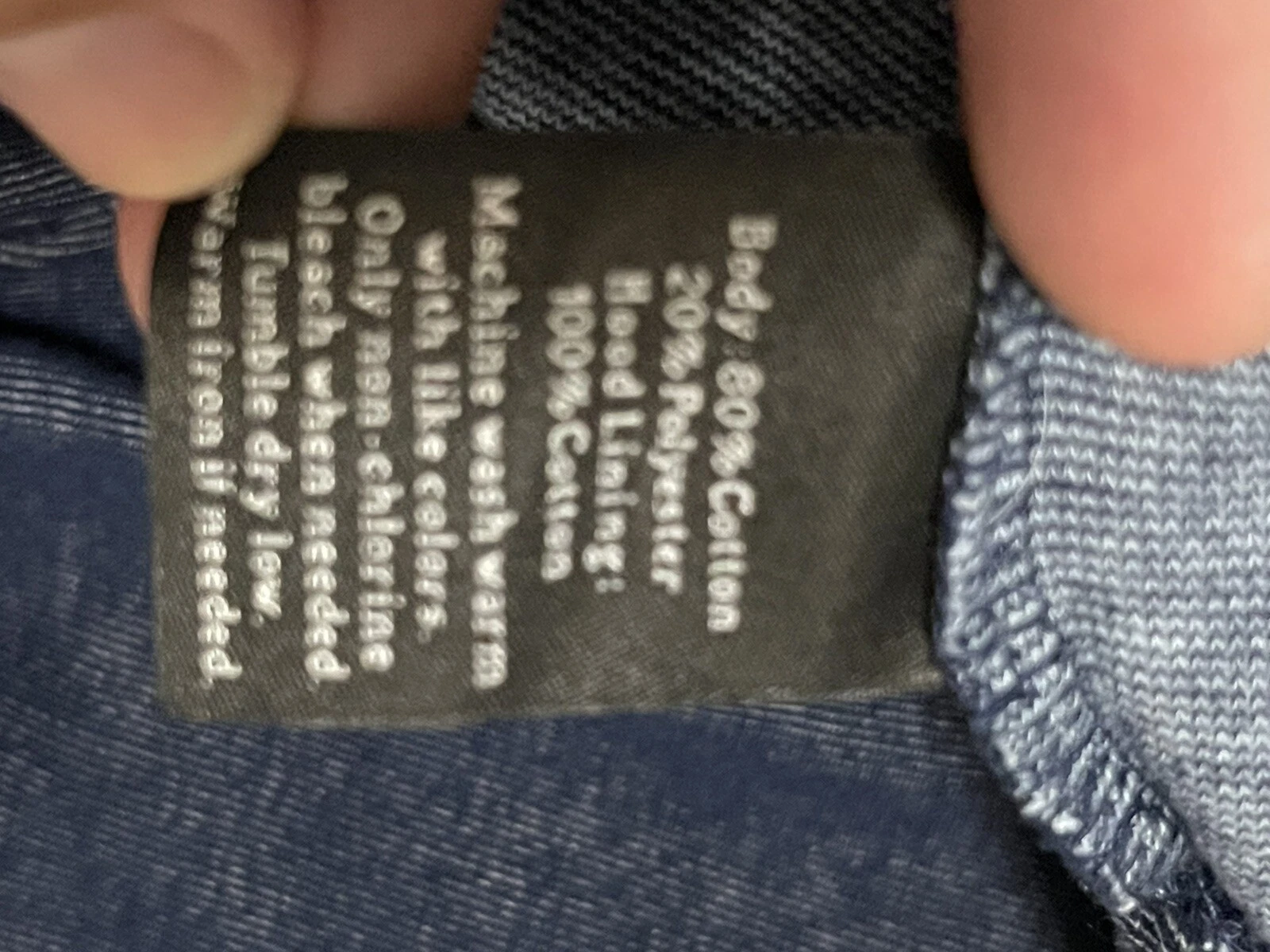 VETEMENTS Felpa con cappuccio Rock & Republic uomo media 1 4 bottoni pullover con cappuccio