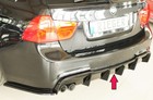 Rieger Heckeinsatz Diffusor passend für BMW 3er E90 E91 mit M-Paket 00088401