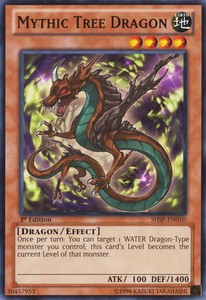 Mythic Tree Dragon - SHSP-EN010 - Common - 1st Edition x3 - Lightly Played
