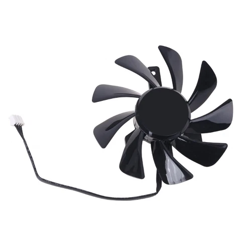 T129215SU RX 570 470D GPU Cooler Video Card Fan for Sapphire Radeon ITX Graphics