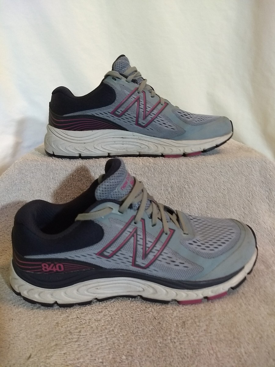 NEW Balance Womens 840 Blue Running Shoes (No Insoles), Size:
