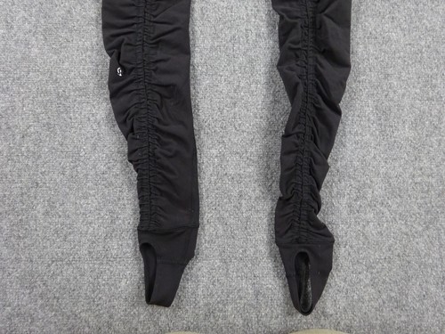 Lululemon Wunder Unterleggings Damen Größe 4 schwarz Steigbügel Stretch - Bild 7 von 13