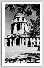 RPPC City Hall BLDG Pasadena California Vintage Unposted Photo Postcard