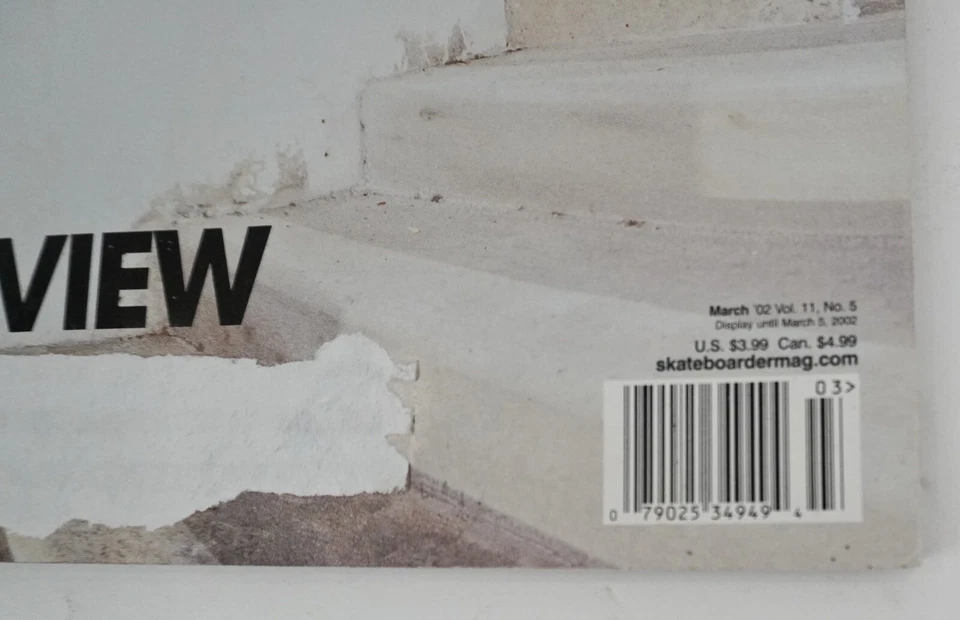 Skateboarder Magazine, March 2002, Vol. 11, No. 5, Interview Issue Koston Lucero - Image 4 of 4