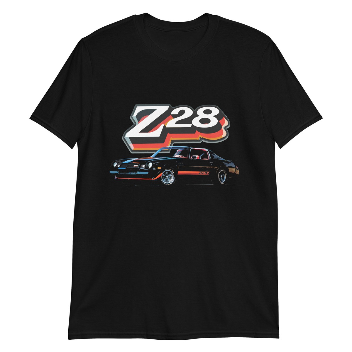 Black 1978 Camaro Z28 T-tops Muscle Car Collector Cars Short