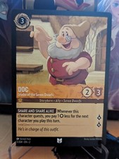 Disney Lorcana: Rise Of The Floodborn - Doc 5/204 Uncommon- NON Foil