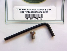 Touch Hole Liner 10-32 Threads For Traditions & CVA  Flintlock Rifles/Firearms 