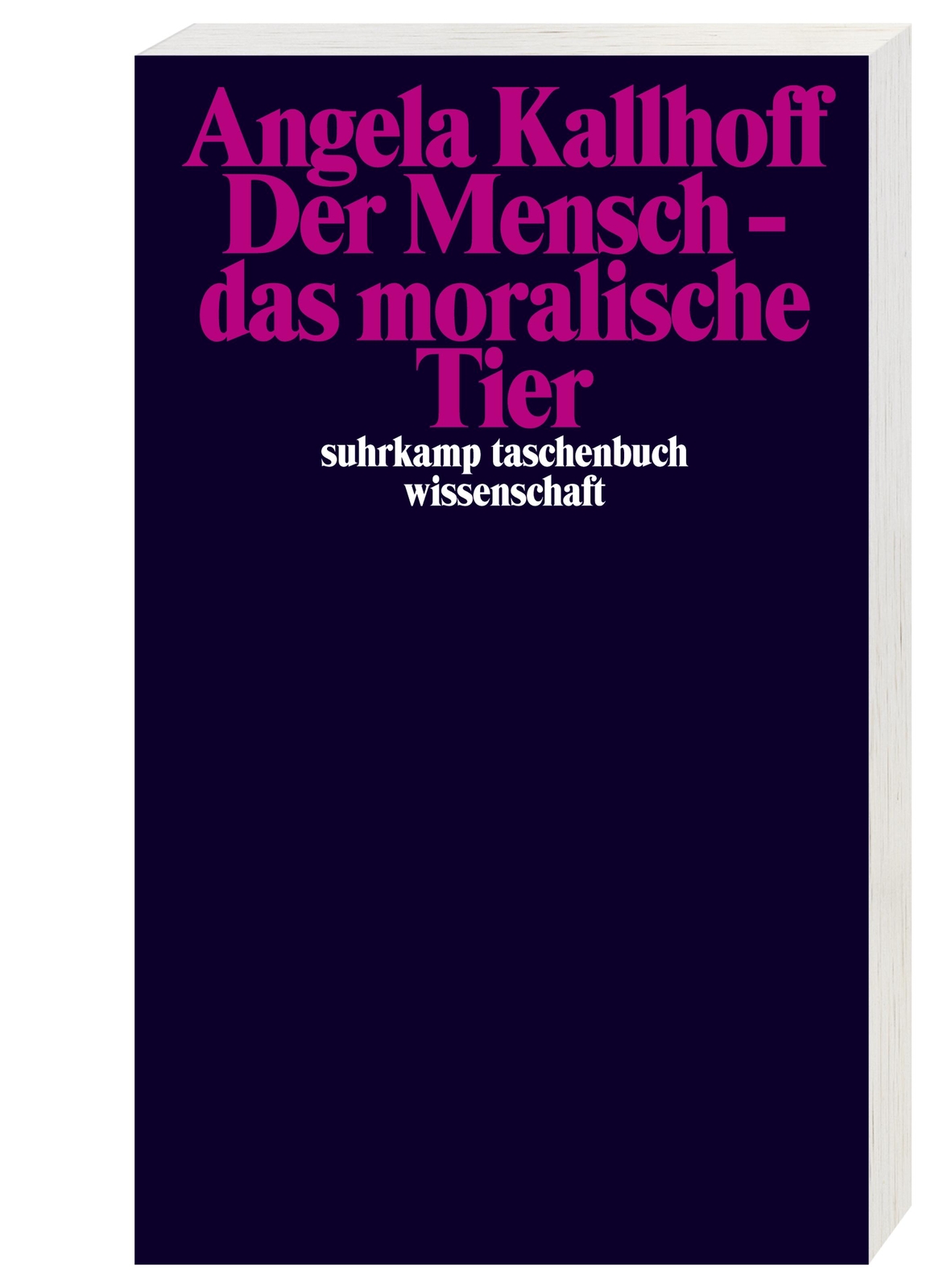 Thumbnail - Der Mensch - Das Moralische Tier Angela Kallhoff