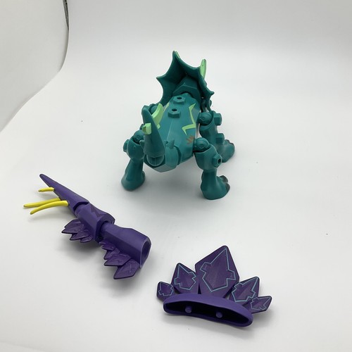 Jurassic World Hero Mashers Triceratops Stegosaurus Dinosaurier Spielzeug hinzufügen - Bild 4 von 5