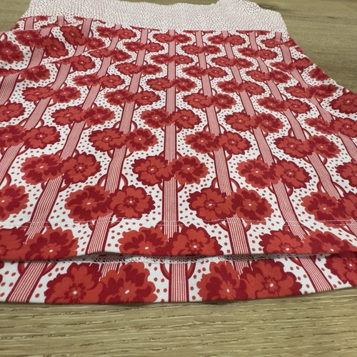 Camiseta sin mangas Jockey para mujer pequeña roja ropa deportiva floral a lunares sujetador incorporado - Imagen 8 de 10