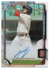 2015 Bowman Chrome Prospect Autographs Refractors Rookie RC Auto /499 Pick Any