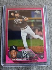 2023 Topps Chrome Logofractor Tim Anderson /199