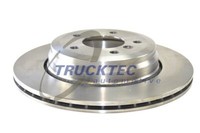 Trucktec Automotive 2X Bremsscheibe Hinten Ø320 Mm FüR BMW 5Er Touring E61 525D