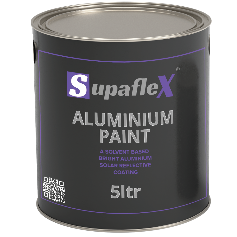 SUPAFLEX Solar Reflective Aluminium Paint 5L Weather Heat Resistant