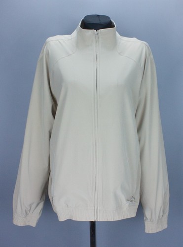 Lululemon Relaxed-Fit Track Jacket Women’s Beige Size 12 Recycled Polyester New - Picture 23 of 24