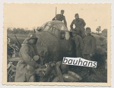 Russland Flugzeug Ju 88  Krad Motorrad Kradmelder  2.WK  (6598x)