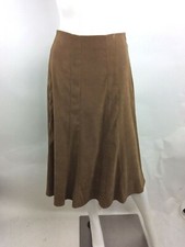 Dress Barn Vintage Women Skirt Light Brown Size 12 55 