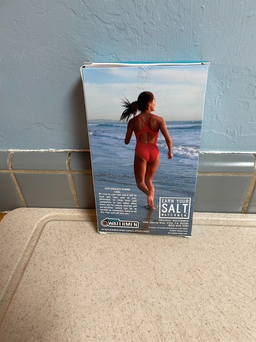 Original Watermen Womens One Piece Swimsuit Red Lifeguard Bathing Suit Size 26 - Picture 2 of 2