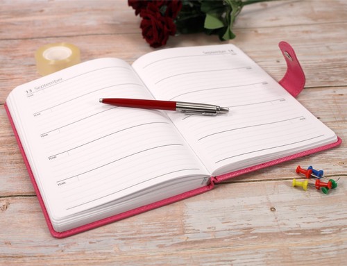 Personalisiertes maßgeschneidertes Premium 5 Jahre Tagebuch-Organizer | goldgeprägtes Geschenk - Bild 2 von 10