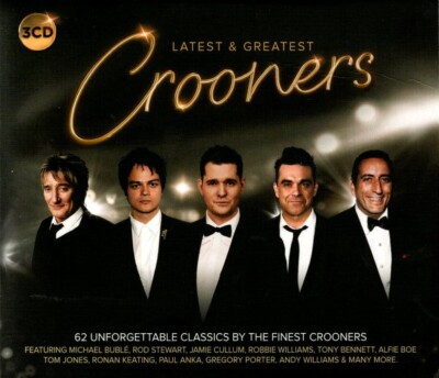 Latest & Greatest CROONERS - 62 Titel auf 3 CDs - Versand frei Haus (BRD) -