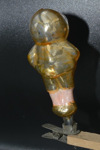 R 🌰 VTG russian toy Glass Christmas Ornament Decor xMas old cherry Mr. Vishenka - Picture 7 of 17