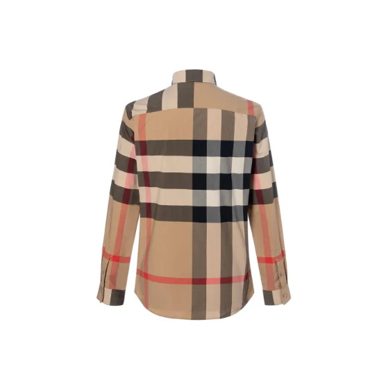 BURBERRY　シャツ 関税込】新作◇BURBERRY バーバリー◇ロゴ チェック柄 シャツ