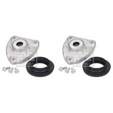 2X FEBI FEDERBEINSTÜTZLAGER DOMLAGER VORNE passend für MERCEDES A-KLASSE B-KLASS