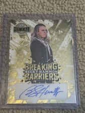 2025 Leaf Metal Women of Sports Autograph #BBA-BH1 Becky Hammon #D 1/1