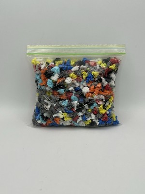 PLA Extrusion Multicolor 9.3 oz of printer waste  poop 