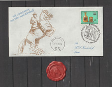 Österreich-SB-Brief-Sonderbeförderung mit Lipizzaner-mit SSTP-1989