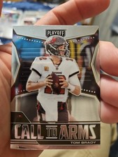 TOM BRADY 2021 Panini Playoff Football Call To Arms #CA-TBR Buccaneers
