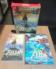 The Legend of Zelda Breath of the Wild Explorer's Edition Nintendo Switch CIB