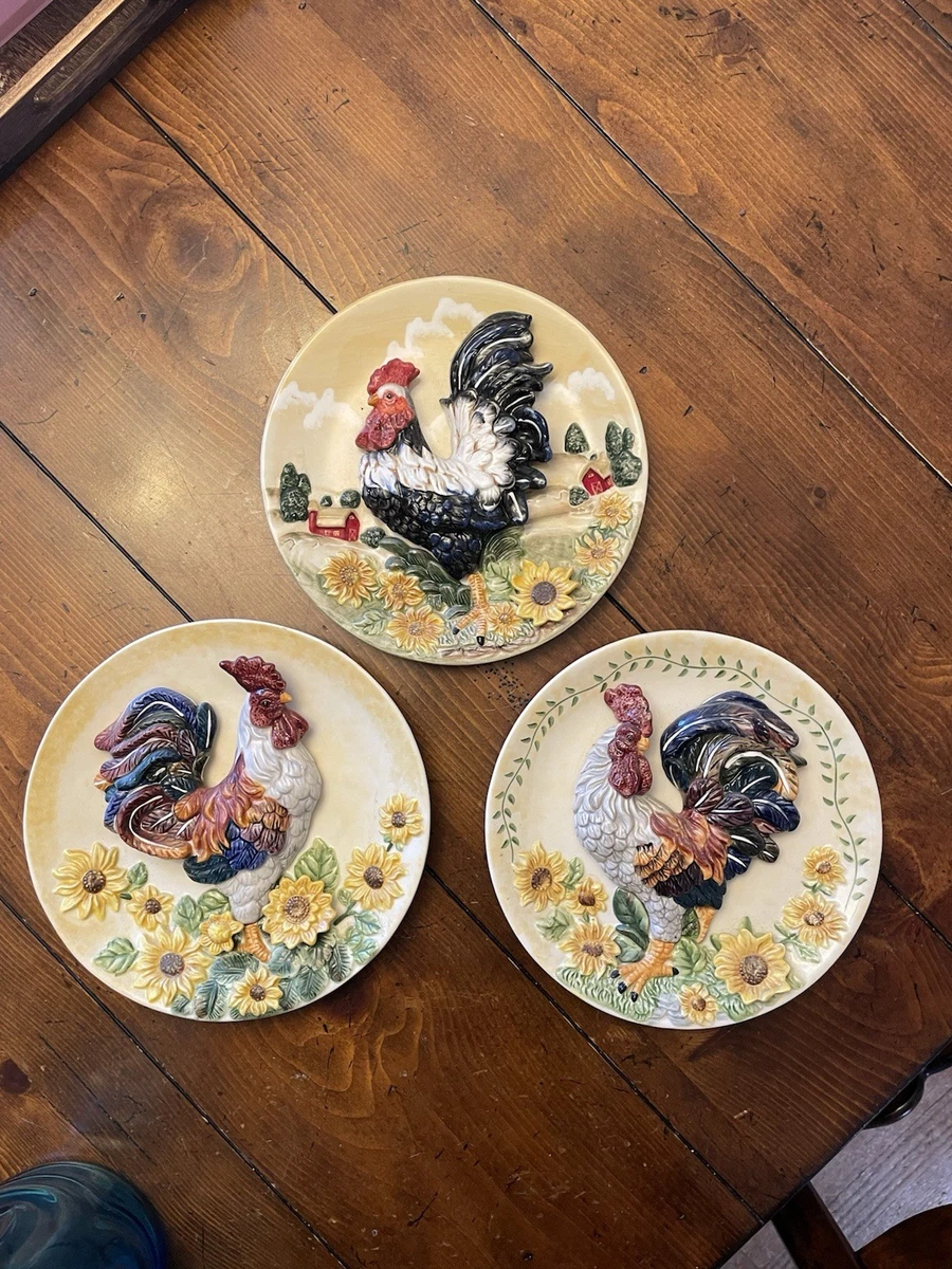 Rooster Plates In Decorative Collector Plates for sale | eBay