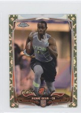 2014 Topps Chrome Mini Camo Refractor 32/99 Pierre Desir #189 e5r