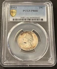 Toned!! 1953 PR66 25C