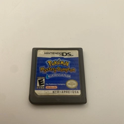 Nintendo DS Pokémon Mystery Dungeon Blue Rescue Team Game Cartridge 2006
