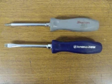SNAP-ON TOOLS Purple SDD4 Screwdriver Flat Head Gray Phillip Both BUICK Know How